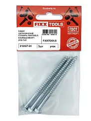 Шуруп сантехнический Глухарь FIXXTOOLS 6.0х90мм DIN 571 упак 3шт