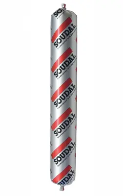 Клей-герметик полиуретановый SOUDAL SOUDAFLEX 40FC универсальный черный 600гр 146688
