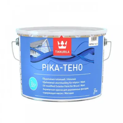 Краска для фасадов TIKKURILA PIKA TEHO база A 2,7л матовая 25060010130