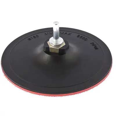 Насадка для дрели и УШМ с липучкой, 125 мм, твердая// Matrix