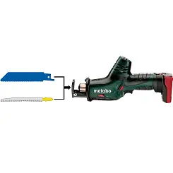 Пила сабельная METABO 2 АКБ PowerMaxx ASE