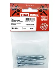 Шуруп сантехнический Глухарь FIXXTOOLS 6.0х60мм DIN 571 упак 3шт