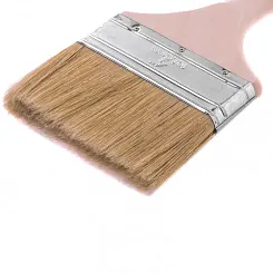 Кисть плоская Matrix Евро 4", натуральная щетина, деревянная ручка 83057