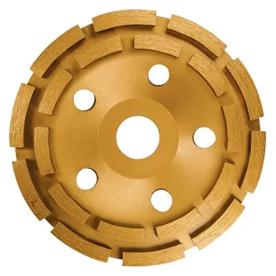 Чашка алмазная 125х22,2 сегментная двухрядная MATRIX