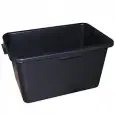 Бадья резинопластиковая прямоугольная 65л