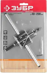 ЗУБР 30-200 мм, глубина реза 30 мм, сверло по дереву регулируемое 29440-200