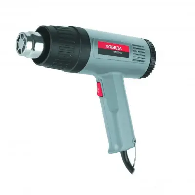 Фен строительный 2000Вт / ПОБЕДА ПФ-2000