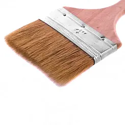 Кисть плоская Matrix Стандарт 4" (100 мм), натуральная щетина, деревянная ручка 82545