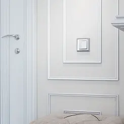 Выключатель трехклавишный Werkel белый WL01-SW-3G