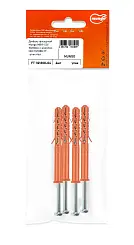 Дюбель фасадный Mungo MBR-SSf 10х80мм с шурупом HEX 1121308 FT-упак 4шт