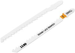 Полотна по дереву FIT T244D HCS 100/74/4 мм разведенные шлифованные зубья 2 шт 40940