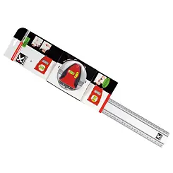 Угольник для гипсакартона KAPRO Prolaser SET-A-SHELF с лазерным разметчиком 60см 814-60