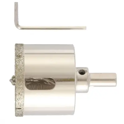 Сверло алмазное по керамограниту, 50 х 67 мм, 3-гранный хвостовик// Matrix