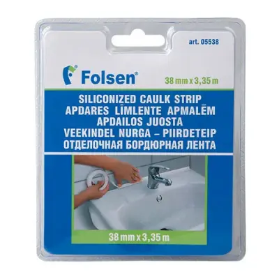 Лента бордюрная Folsen для ванн 38мм х 3,35м 05538