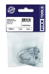 Зажим троса FIXXTOOLS М12 DIN 741 упак 1шт