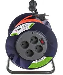 Удлинитель ЭРА на катушке 30м 4гнезда без заземления Б0043048