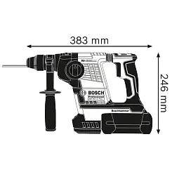 Перфоратор аккумуляторный BOSCH SDS-plus GBH 36 V-LI Plus 