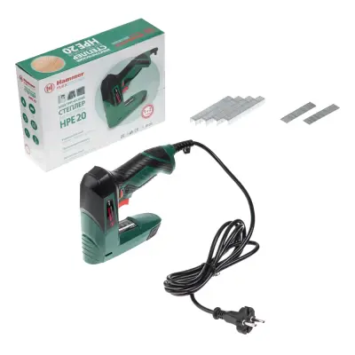 Степлер HAMMER 20 уд/мин электрический Flex HPE20