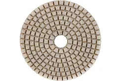 Алмазный гибкий шлифовальный круг  АГШК 100 мм, P50, Черепашка для сухой шлифовки 10050