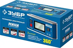 МИНИ уровень-уклономер электронный, IP65, Магнитный, Диапазон 0-90°, Точность ±0,05°, 3 кнопки, HOLD