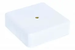 Коробка распаячная 75х75х20 (без клеммы) белая IP40 ЭРА (100/3600)
