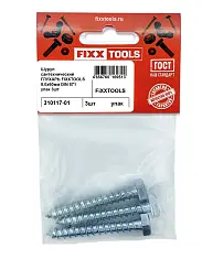 Шуруп сантехнический Глухарь FIXXTOOLS 8.0х60мм DIN 571 упак 3шт