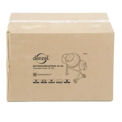 Бетономешалка 130л 550Вт / DENZEL