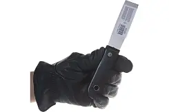 Шпательная лопатка стальная Sparta 25 мм, полированная, пластмассовая ручка 852305