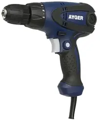AYGER Дрель-шуруповерт сетевой AES650/2