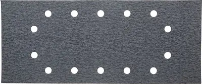 Лист шлиф. универсал. URAGAN с покрытием стеарата цинка, 14 отверстий по кругу, для ПШМ, P80, 115х28