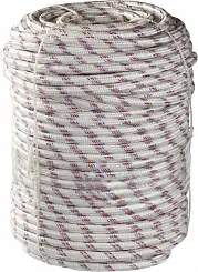 Фал плетёный полипропиленовый СИБИН 24-прядный с сердечником, d=12мм кгс 1000