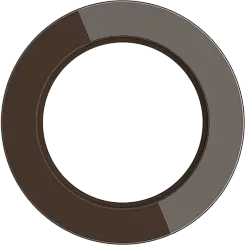 Рамка на 1 пост Коричневый WERKEL WL21-frame-01