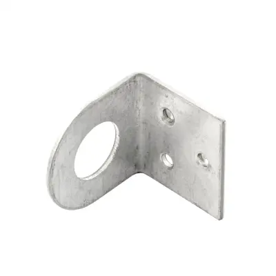 Проушина угловая Сибртех 75х40мм цинк 46507