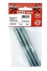 Шуруп-шпилька FIXXTOOLS сантехническая 10х80мм упак 3шт