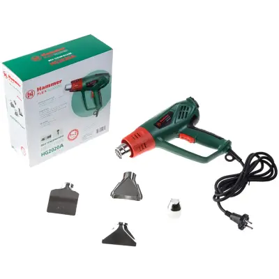 Фен технический HAMMER 2200 Bт, 50-600°С Flex HG2020A