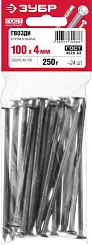 Гвозди строительные ГОСТ 4028-63, 100 х 4.0 мм, 250 гр., ЗУБР