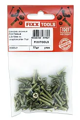 Саморез оконный FIXXTOOLS 3,9х19мм со сверлом упак 77шт