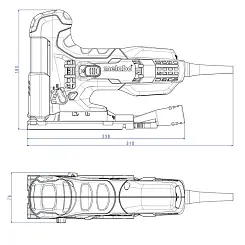 Лобзик METABO 710Вт STE 100 Quick