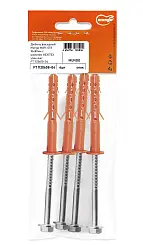 Дюбель фасадный Mungo MBK-STBf 10х100мм с шурупом HEX/T40 1120610f FT-упак 4шт