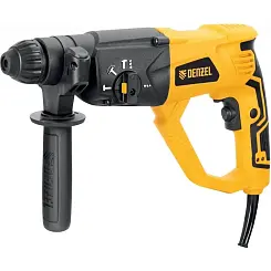 Перфоратор электрический Denzel RH-1050-26, SDS-plus, 1050 Вт, 3,2 Дж, 3 плюс 1 реж 26608