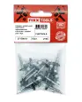 Саморез кровельный FIXXTOOLS оцинкованный 4.8х32мм с шайбой упак 15шт