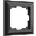 Рамка на 1 пост черный матовый WERKEL WL14-Frame-01
