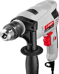 Дрель ударная, ЗУБР ДУ-810 ЭРМ2, патрон 13мм, реверс, сталь 10 мм / бетон 13 мм / дерево 20 мм, 810