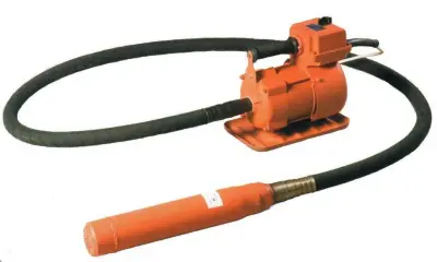 Портативный вибратор для бетона WCV-1800А (в комплекте с гибким валом и булавой ВГ-04/38) Workmaster