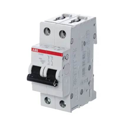 Автоматический выключатель ABB S202 B-25A 2P 2CDS252001R0255