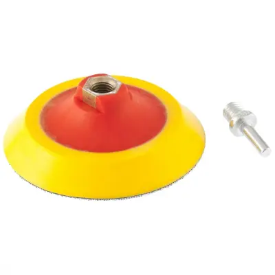 Насадка для дрели и УШМ с липучкой, 125 мм, мягкая// Matrix