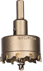 Коронка по металлу с карбидный напайкой 50мм FIT