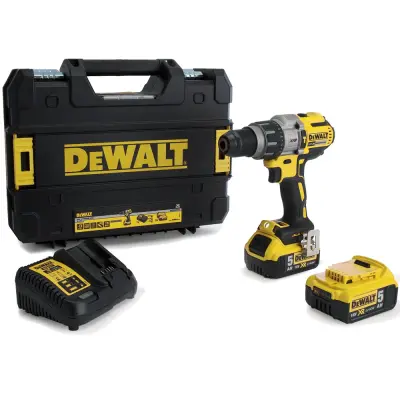 Аккумуляторная дрель-шуруповерт DeWALT 18В ударная DCD796P2