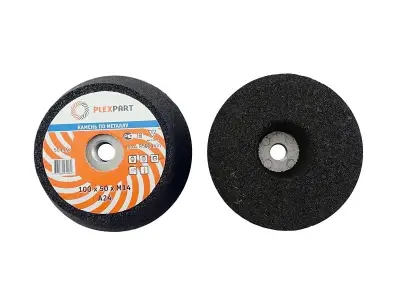 Камень абразивный конусной по металлу 100/50 М14 P16 Stroker A PLEXPART