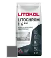 Затирка цементная Litokol Litochrom EVO 1-6 LE 135 антрацит 2кг 500150002